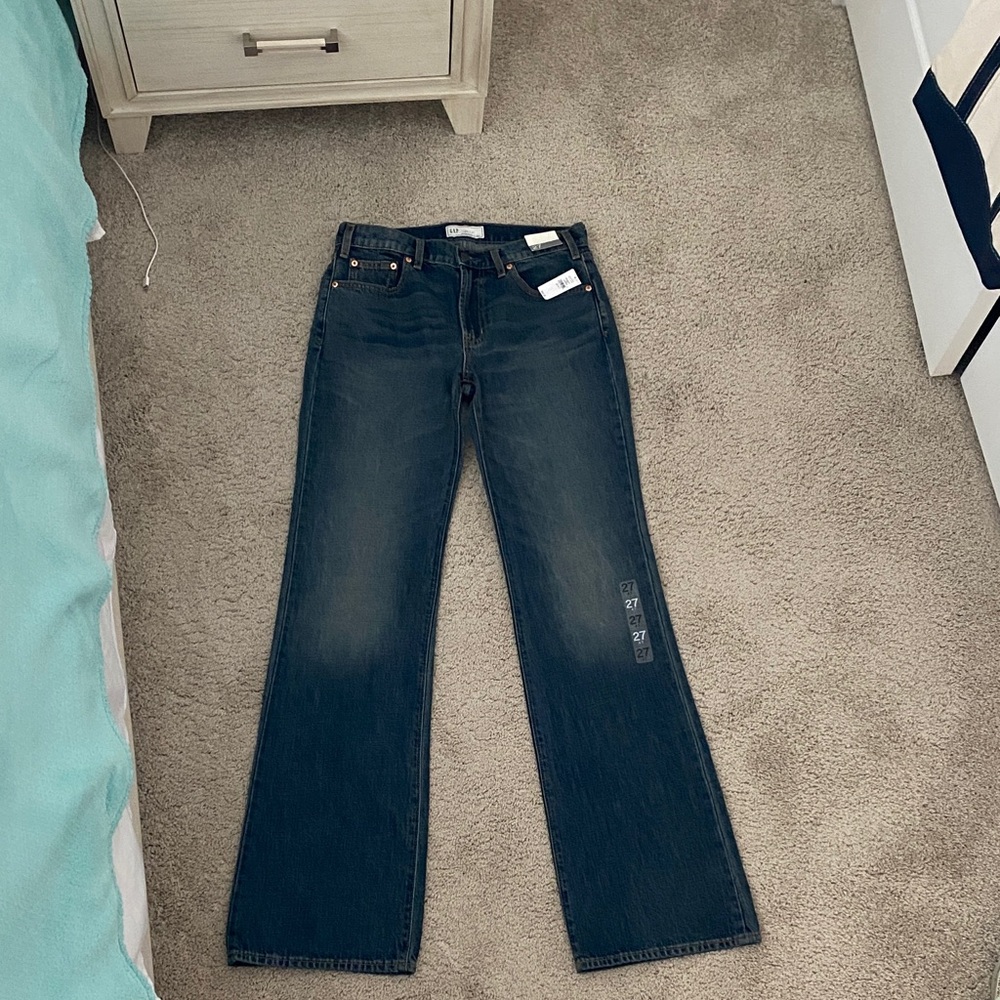 GAP Dark Blue bootcut Jeans tall length